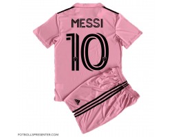 Inter Miami Lionel Messi #10 Hemmatröja Barn 2023-24 Kortärmad (+ korta byxor)